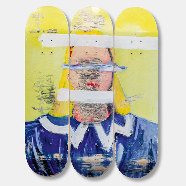 Julian Schnabel, Art Edition No. 1–75 ‘Blind Girl/Lemon Yellow’, 2023
