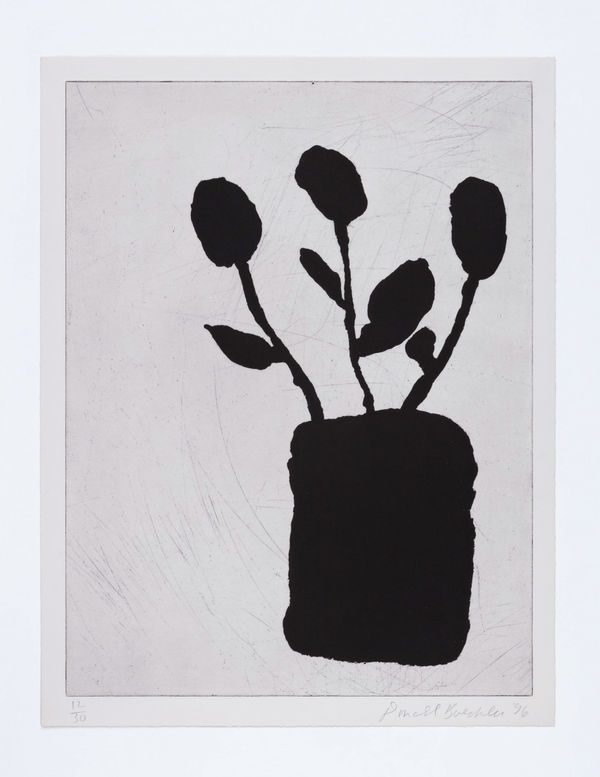 Donald Baechler, Flower, 1996