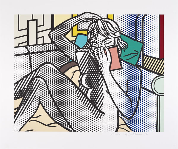 Roy Lichtenstein, Nude Reading, 1994