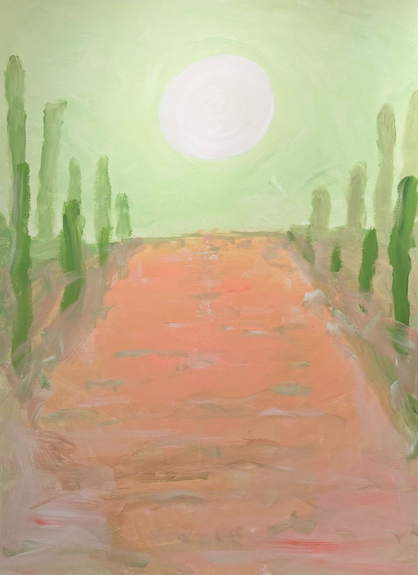 Good Day, Poplar Tree Study (After Corot), 2023