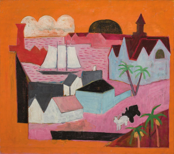 Myron Lechay - Sunset, 1922