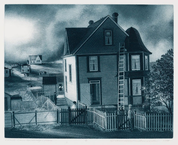 David Blackwood, Uncle Sam Kelloway's Place in Wesleyville, 1999