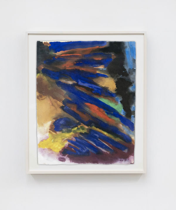 Friedel Dzubas, Distant Journey, 1983