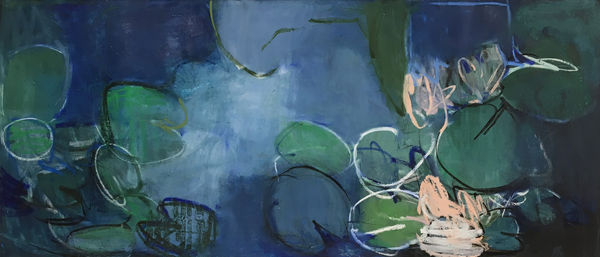 Sandrine Kern, Waterlilies at Night, 2019