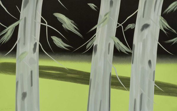 Alex Katz, Three Trees, 2018
