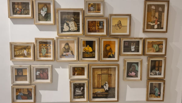 Drashti Garala Untitled, 2023 Mixed media on paper Varius - set of 24