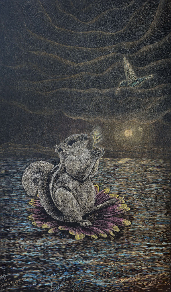 Prathap Modi, Silence, Space, Terrestrial (silent conversation) 1