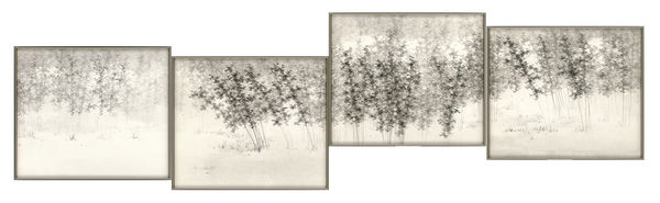 管偉邦, 叢竹烟雨 Bamboo Groves in Mists and Rains, 2023