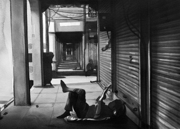 Radenko Milak, Quarantine, Big Time, Jaipur, Rajasthan,India - 2020, 2020