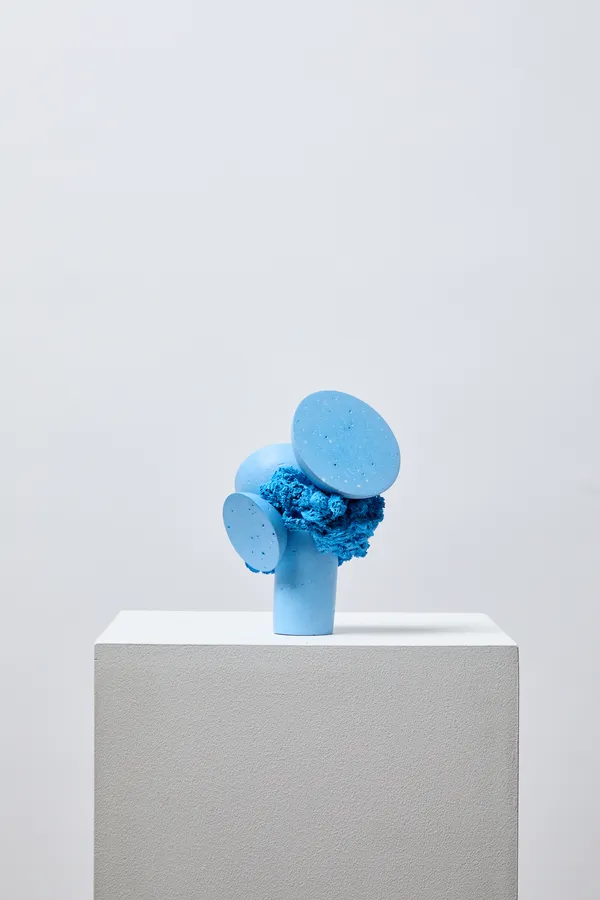 Vic Wright, Set, Blue, 2026