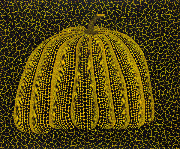 Yayoi Kusama, Pumpkin (Yellow Y), 1992