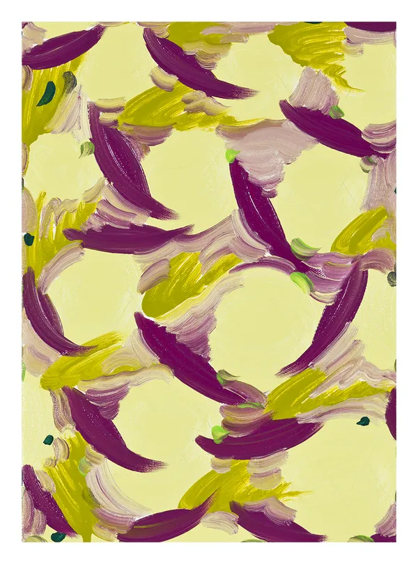 Meeyoung Kim, Fruit Bath(Medical Yellow and Provence Violet), 2024