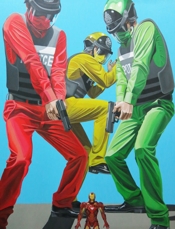 Preyawit Nilachulaka, You are under arrested-you have the right to remain silent, 2013