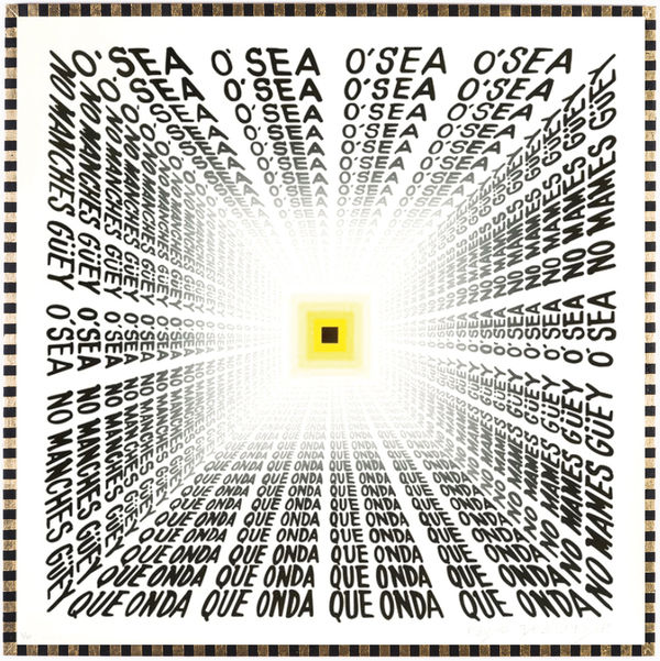 Pedro Friedeberg, Escuchando en el metro II, 2020