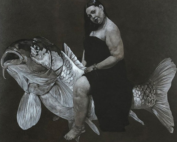 Woman and Fish