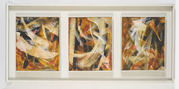 Abstract Triptych