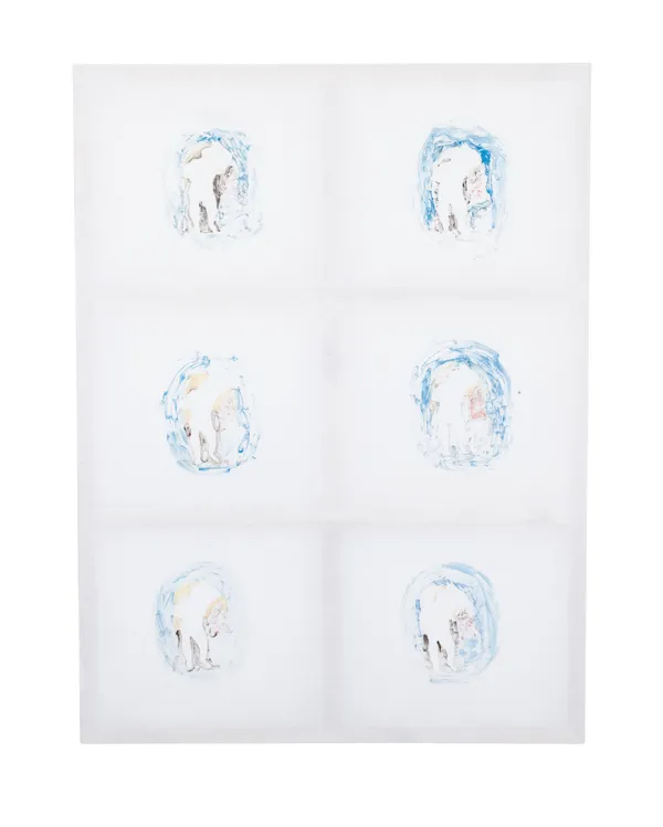 Erica D'Ali, 6 Blue Portals, 2025