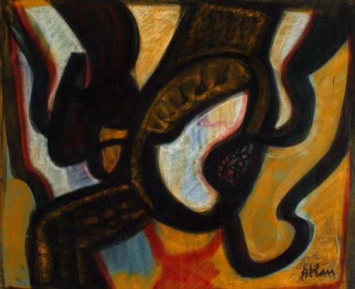 Jean-Michel ATLAN, Composition, 1958