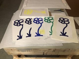 Michael DeFeo, Clone of Flower Print, 2007