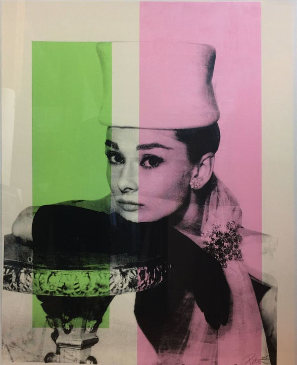 Peter Tunney, Audrey Hepburn (framed), 2015