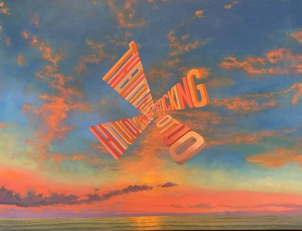 Wayne White, THE LITTLE LEGS STICKING OUT OF YOUR MOUTH, 2022