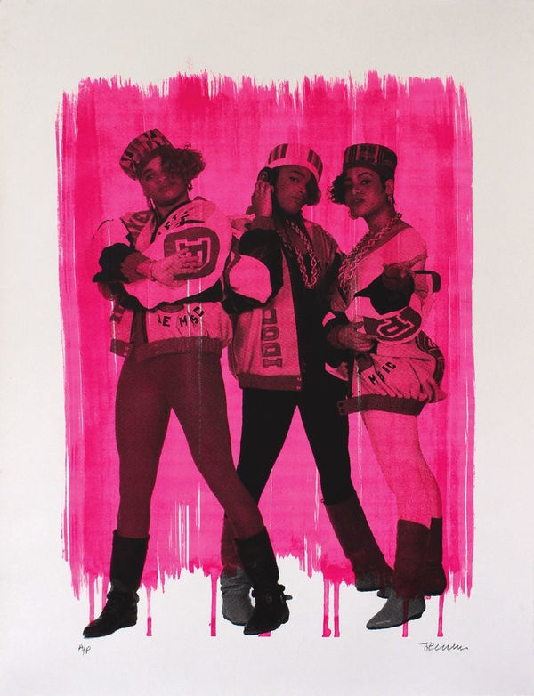 Janette Beckman, Salt-N-Pepa (pink variation), 2017