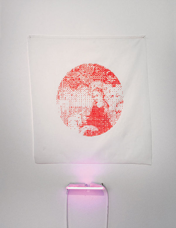 Luz Blanco, Bakire ve Tekboynuz 2 (*Domenichino'nun resminden, İtalya, 1604) | Maiden with Unicorn 2 (*From a Domenichino’s painting, Italia, 1604), 2014