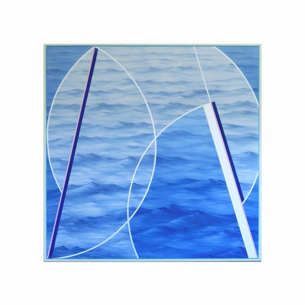 Scott Gardiner Future Fiction, 2019 synthetic polymer paint on canvas 137.0 x 137.0 cm