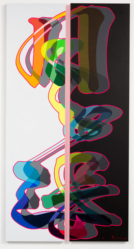 Shintaro Nakahara Neo Red, 2014 Acrylic on canvas 183.0 x 95.0 cm