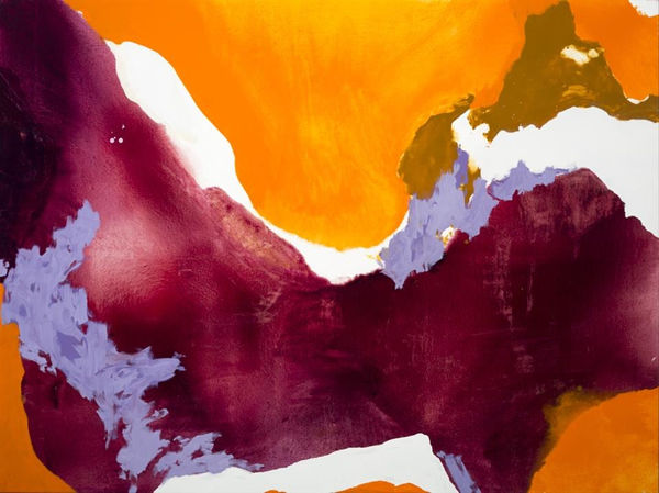 Amanda Gruenwald Untitled (Tangerine), 2014 Oil on canvas 166.5 x 220.0 cm