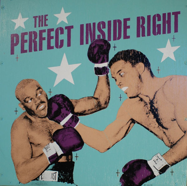 Mark Ussher, The Perfect Inside Right (Blue), 2008