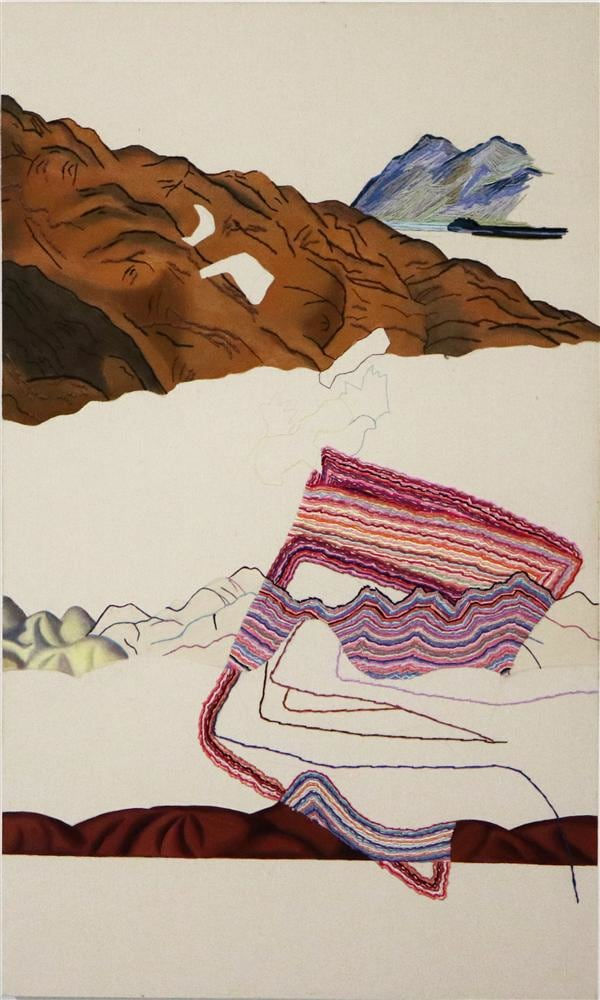 Molly Timmins, Stitching Ideals, 2019