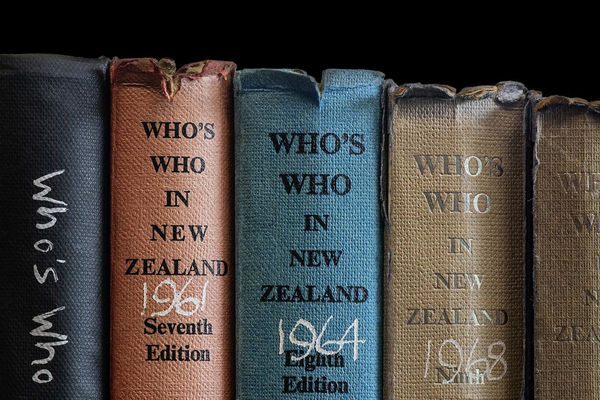 Mickey Smith Who's Who in New Zealand , 2020 Archival pigment print on Hahnemühle Photo Rag 780 x 525 mm, edition of 3 + AP