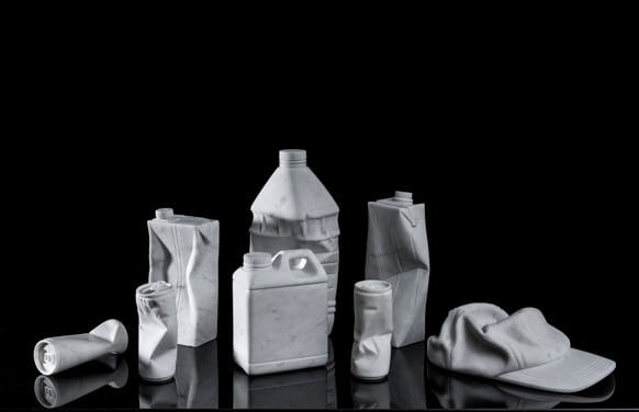 Martin Selman Still Life, 2014 Carrara marble