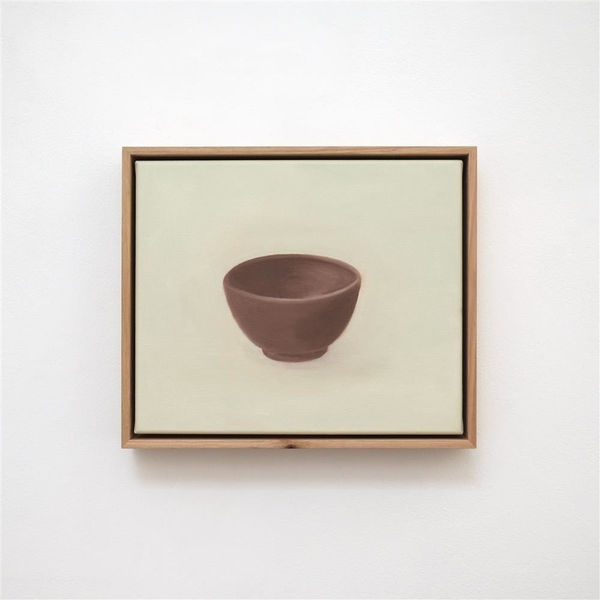 Briana Jamieson Small Brown Bowl, 2024 Oil on canvas 275 x 325 mm