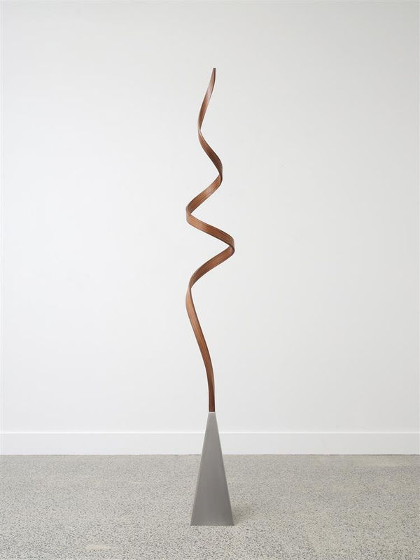 Ray Haydon Accord II, 2023 Walnut, stainless steel base 2150 x 230 x 230 mm