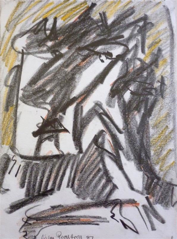 Alan Pearson All hail Macbeth!, 1987 Pencil and crayon on paper 150 x 200 mm