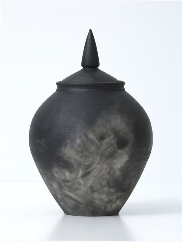 Julie Cromwell #3, 2019 carbonised Raku clay
