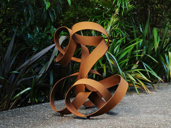 Ray Haydon Travel VI, 2023 Corten Steel 950 x 1000 x 850 mm