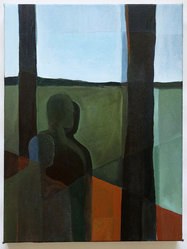 Llenyd Price Longing, 2025 acrylic on canvas 300 x 400 mm