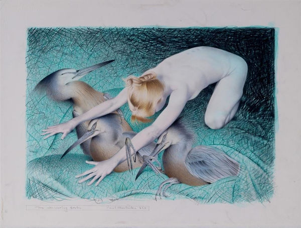 Paul Martinson The Shivering Earth, 2010 Watercolour and gouache on paper 58.0 x 76.0 cm
