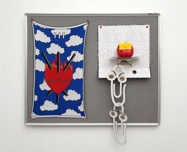 Jacob Abdale-Vague On the Grind, 2018 mixed media on board 90.0 x 90.0 cm