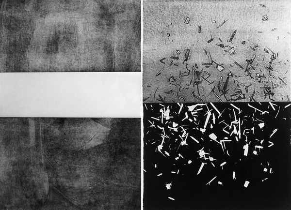 Simon Kaan Untitled 9-15, 2015 Single edition intaglio print 82.0 x 130.0 cm