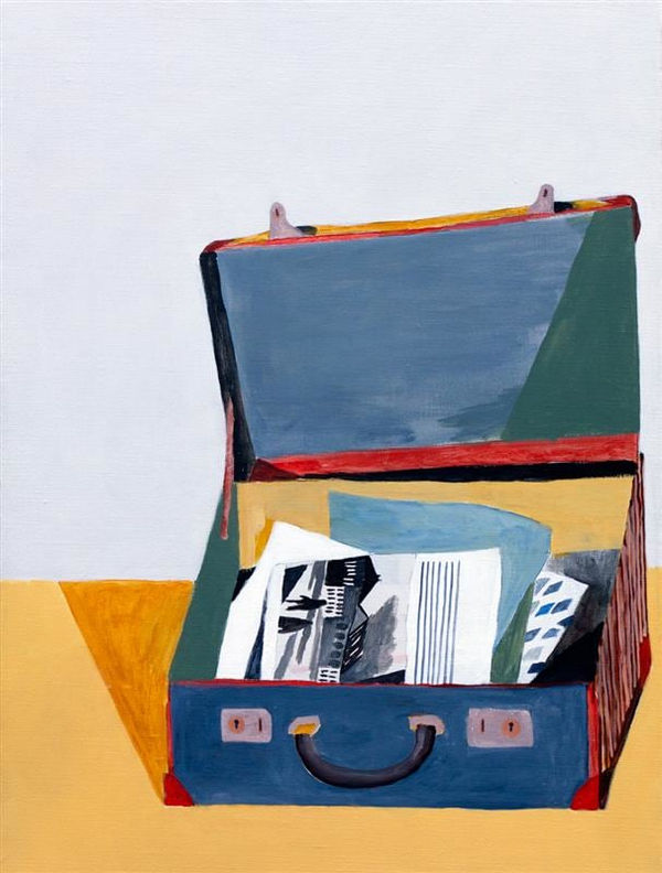 Alan Ibell The Traveller’s Belongings, 2015 Acrylic on linen 61.0 x 46.0 cm