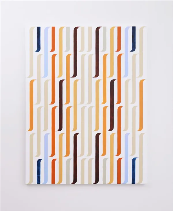 Jon Tootill KORE TAITARA 1, 2023 acrylic on canvas 1000 x 1300 mm