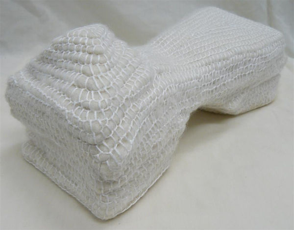 Meliors Simms Arch Berg, 2011 Handstitched blankets 12.0 x 30.0 x 12.0 cm