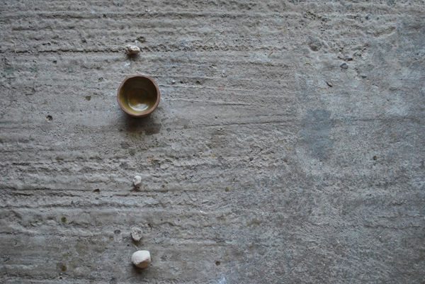 Jordan Davey-Emms Small ceramic bowl, 2017 terracotta, glaze 4.0 x 7.0 x 7.0 cm