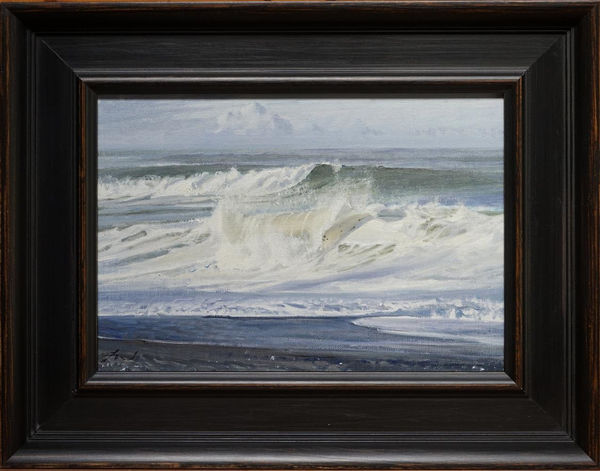 Freeman White Grazioso study, 2023 oil on linen 355 x 450 mm