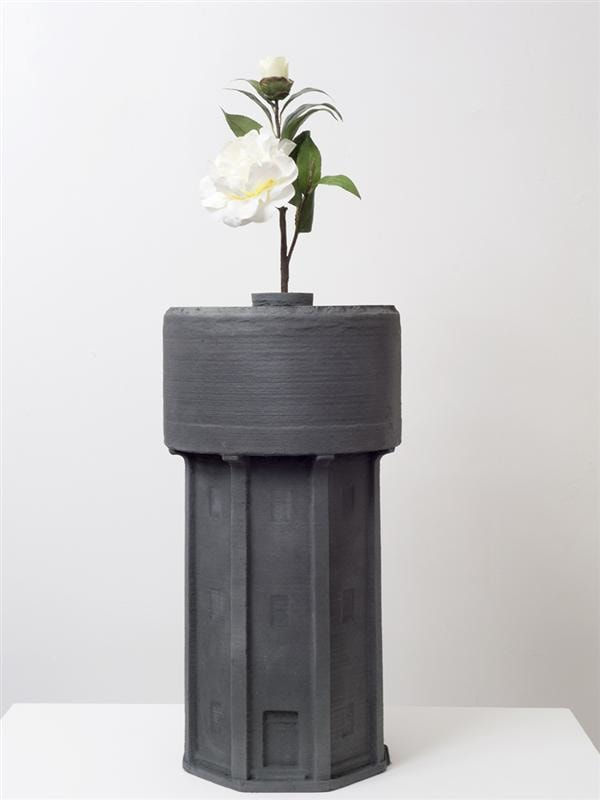 Brit Bunkley Lake Alice Psychiatric Hospital Water Tower, 2015 PLA plastic, enamel paint