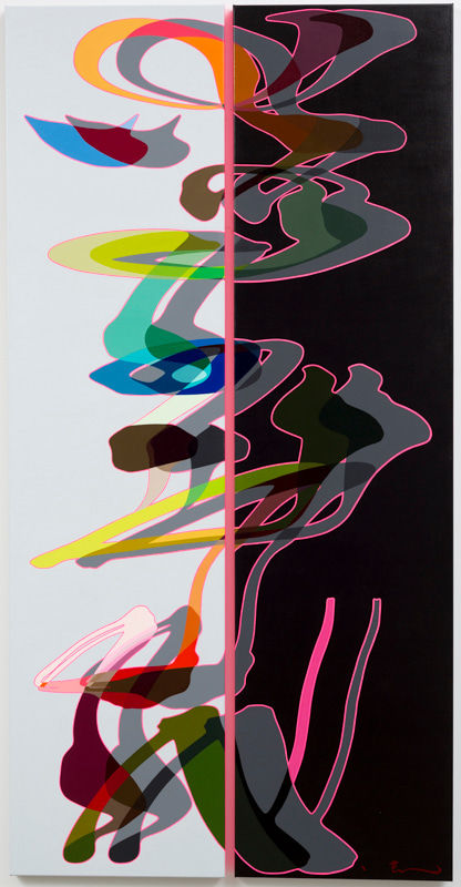 Shintaro Nakahara Neo Pink, 2014 Acrylic on canvas 183.0 x 94.0 cm